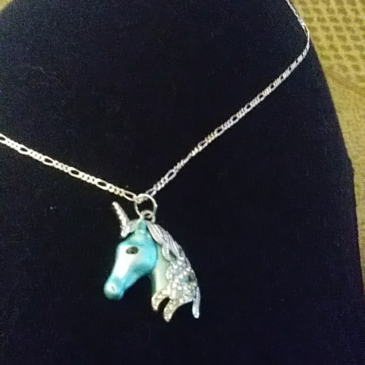 Nwot Unicorn Necklace